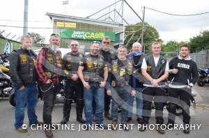 NHS Ride of Thanks - September 2021: Hundreds of motorcycle fans descend on Yeovil Town FC at the end of a ride-out to support the NHS and related charities. Photo 94