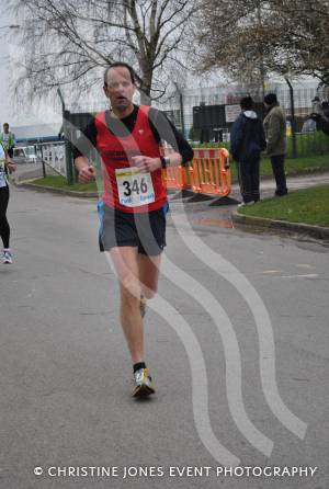 Yeovil Half Marathon - Runners from Chard & Crewkerne: Richard Gardener, of Crewkerne Running Club. Photo 9.