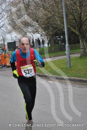 Yeovil Half Marathon - Runners from Chard & Crewkerne: Nigel Key, of Crewkerne Running Club. Photo 12.