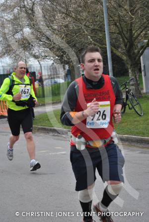 Yeovil Half Marathon - Runners from Chard & Crewkerne: Philip Wareham, of Crewkerne Running Club. Photo 16.