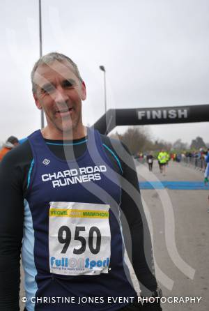 Yeovil Half Marathon - Runners from Chard & Crewkerne: Happy to be home – Gary Wheaton, of Chard Road Runners. Photo 23.
