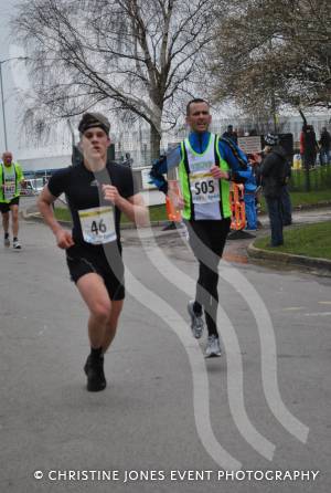 Yeovil Half Marathon - Yeovil Town Road Running Club Men 2: Rob Jones (no 505). Photo 9