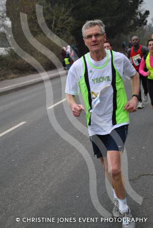 Yeovil Half Marathon - Yeovil Town Road Running Club Men 2: Nearing the finishing line. Photo 22