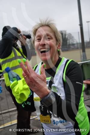 Yeovil Half Marathon - Some of the ladies from Yeovil Town Road Running Club: Theresa Moysey. Photo 2
