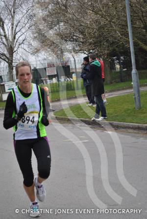 Yeovil Half Marathon - Ladies from Yeovil Town Road Running Club: Sarah Trim. Photo 5