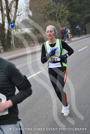Yeovil Half Marathon - Ladies from Yeovil Town Road Running Club: Lynne Thumpston. Photo 15