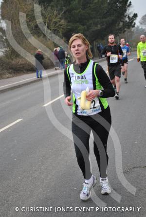 Yeovil Half Marathon - Ladies from Yeovil Town Road Running Club: Linda Membury. Photo 16