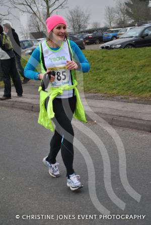 Yeovil Half Marathon - Ladies from Yeovil Town Road Running Club: Anita Rufus. Photo 19