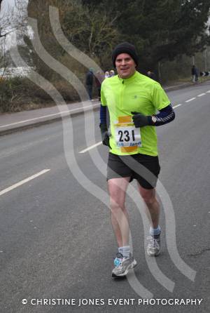 Yeovil Half Marathon - All Smiles: There were plenty of smiles at the half marathon. Lee Daley. Photo 13