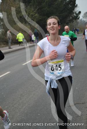 Yeovil Half Marathon - All Smiles: There were plenty of smiles at the half marathon. Hannah Mounty. Photo 14
