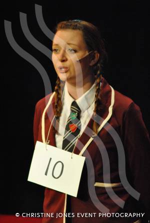 The 25th Annual Putnam County Spelling Bee at the Swan Theatre, Yeovil, from March 27-30, 2013, with the Yeovil Youth Players: Marcy Park (Debbie Duncan). Photo 17