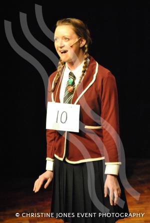 The 25th Annual Putnam County Spelling Bee at the Swan Theatre, Yeovil, from March 27-30, 2013, with the Yeovil Youth Players: Marcy Park (Debbie Duncan). Photo 21