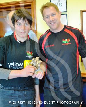 Ivel Barbarians RFC youth awards 2012-13 - April 28, 2013: Player of the season for the Ivel Under-14s. Photo 4