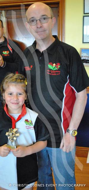 Ivel Barbarians RFC youth awards 2012-13 - April 28, 2013: Most improved player for the Under-7s. Photo 5