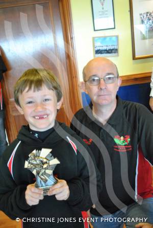 Ivel Barbarians RFC youth awards 2012-13 - April 28, 2013: Player of the season for the Under-7s. Photo 6
