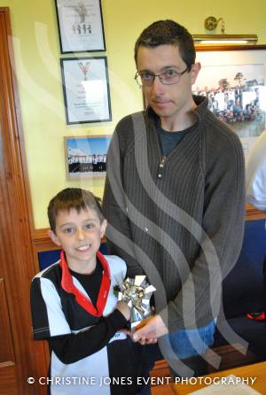 Ivel Barbarians RFC youth awards 2012-13 - April 28, 2013: Player of the season for the Under-8s. Photo 7