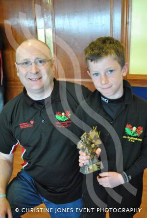 Ivel Barbarians RFC youth awards 2012-13 - April 28, 2013: Player of the season for the Under-9s. Photo 9
