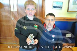 Ivel Barbarians RFC youth awards 2012-13 - April 28, 2013: Most improved player of the season for the Under-10s. Photo 10