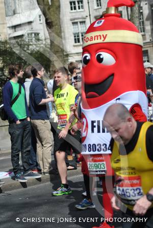 London Marathon 2013: Be Inspired! Photo gallery from this year's London Marathon. Photo 32