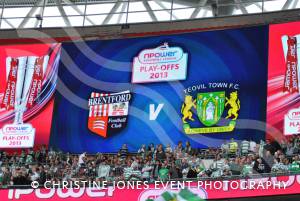 Wembley Gallery 3 - May 19, 2013: Yeovil Town v Brentford, npower League One Play-Off Final. Photo 10