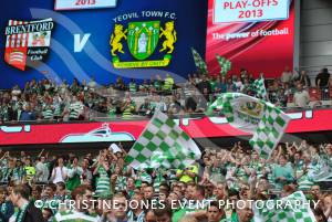 Wembley Gallery 3 - May 19, 2013: Yeovil Town v Brentford, npower League One Play-Off Final. Photo 13
