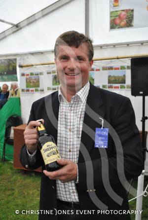 Royal Bath & West Show: Part 1 - May 30, 2013: David Sheppy, of Sheppy's CIder. Photo 5
