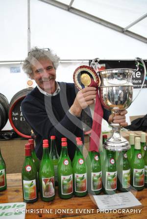 Royal Bath & West Show: Part 2- May 30, 2013: Nigel Stewart, of Bridge Farm Cider. Photo 8