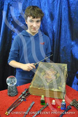 Ilminster Lions Club Fete - June 15, 2013: Wizard magician Atticus Bowring, 13, at the fete. Photo 10
