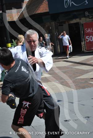 Panthers Martial Arts Academy - July 6, 2013: The Panthers were in the Quedam Shopping Centre, Yeovil, to raise money for the Flying Colours Appeal. Photo 13