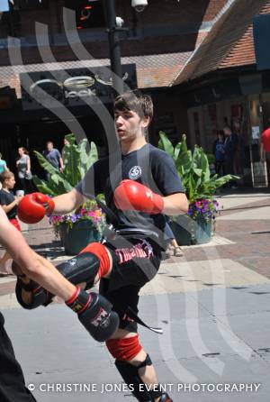 Panthers Martial Arts Academy - July 6, 2013: The Panthers were in the Quedam Shopping Centre, Yeovil, to raise money for the Flying Colours Appeal. Photo 19