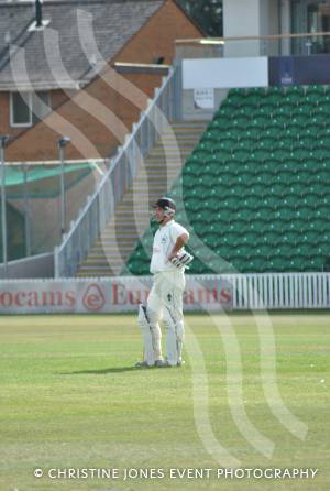 Westland Sports CC at the County Ground - Part 1: August 18, 2013: Yeovil-based Westland Sports CC lost out in the final of Intermediate Club Cup to Lansdown - but they put up a brave fight. Photo 10