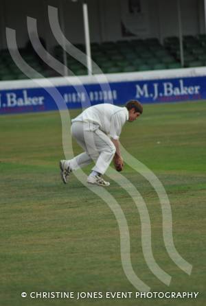 Westland Sports CC at the County Ground - Part 2: August 18, 2013: Yeovil-based Westland Sports did the town proud at the County Ground in Taunton although they narrowly lost out to Lansdown in the final of the Intermediate Club Cup. Photo 11