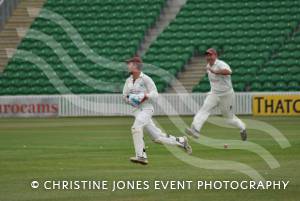 Westland Sports CC at the County Ground - Part 2: August 18, 2013: Yeovil-based Westland Sports did the town proud at the County Ground in Taunton although they narrowly lost out to Lansdown in the final of the Intermediate Club Cup. Photo 15