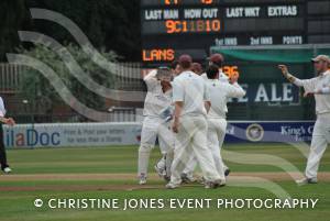 Westland Sports CC at the County Ground - Part 2: August 18, 2013: Yeovil-based Westland Sports did the town proud at the County Ground in Taunton although they narrowly lost out to Lansdown in the final of the Intermediate Club Cup. Photo 17