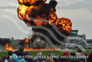 Explosive action at the International Air Day at RNAS Yeovilton in 2012