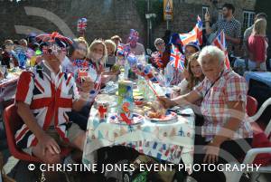 Queen's Diamond Jubilee fun at Shepton Beauchamp during the summer of 2012