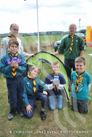 South Petherton Carnival Fun Day - September 8, 2013: Members of 2nd South Petherton Scout Group. Photo 2