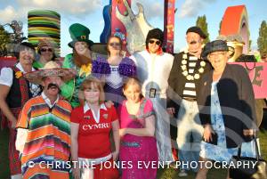 South Petherton Carnival - September 14, 2013: Members of the South Petherton Sports and Social Club CC with Rocking All Over the World. Photo 6
