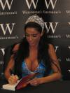 Katie Price, aka Jordan, at Waterstone's in Yeovil in July 2009