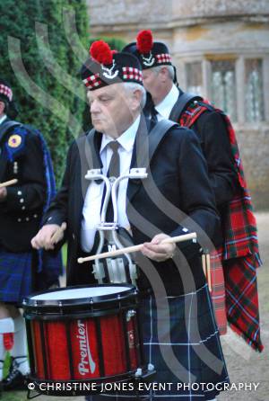 Hitting the right beat for the Pipes and Drums of the Wessex Highlanders