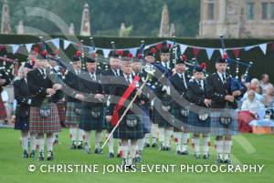 Looking smart - the Pipes and Drums of the Wessex Highlanders
