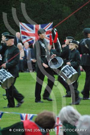 On the march with the Bands of the Somerset Army Cadet Silver Bugles