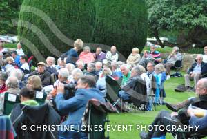 Spectators at Montacute House for the 2012 Military Tattoo