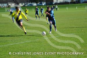 Ilminster Town 1, Ashton and Backwell United 1: Sept 29, 2012: Dan Vining charges forward