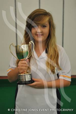 Yeovil Junior Bowls Club - September 2013: Kelly House - Thorne Trophy Ladies Novices Cup winner. Photo 20