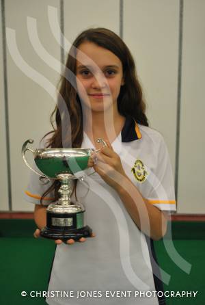 Yeovil Junior Bowls Club - September 2013: Emily Corner - Under-40s Cliff Young Trophy winner. Photo 21