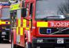 Car fire in St John's Road, Yeovil