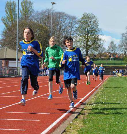 Athletics: Startrack Camp at Yeovil Recreation Centre