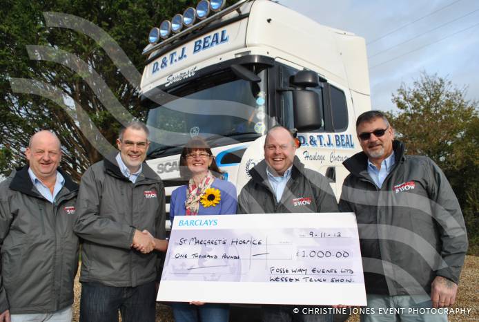 Wessex Truck Show hands out money to charities