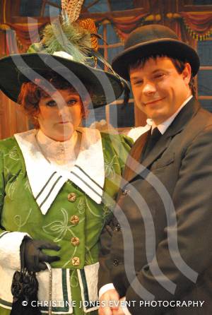 Mrs Walsingham (Gillian CLiffe) with Arthur Kipps (Chris Holman).